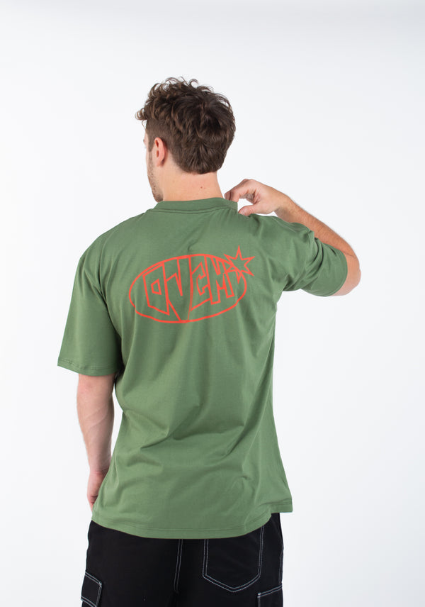 Camiseta Overcome Star Bound Verde Militar