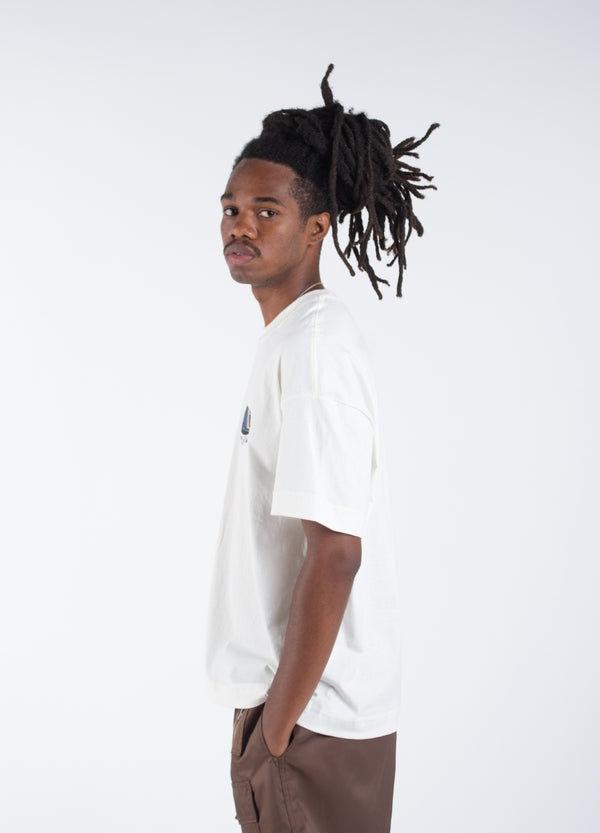 Camiseta Oversized Overcome Yatch Off White
