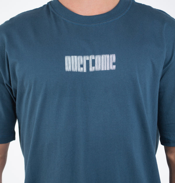 Camiseta Overcome Double Smile Azul
