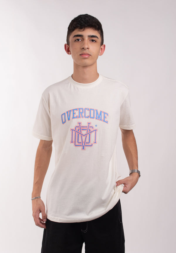 Camiseta Overcome Crossed Off White