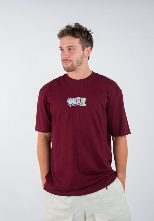 CAMISETA OVERCOME FRESH OVCM BORDÔ