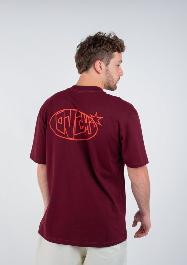 Camiseta Overcome Star Bound Bordô