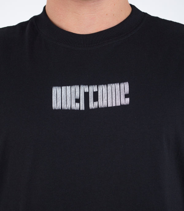 Camiseta Overcome Double Smile Preta