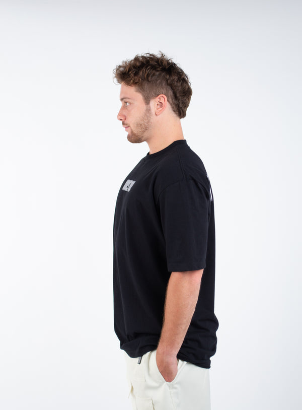 Camiseta Overcome Double Smile Preta