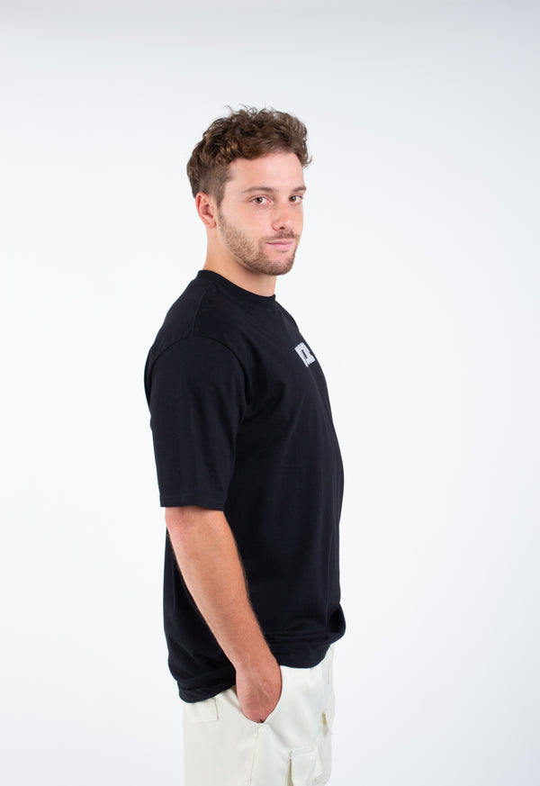 Camiseta Overcome Double Smile Preta