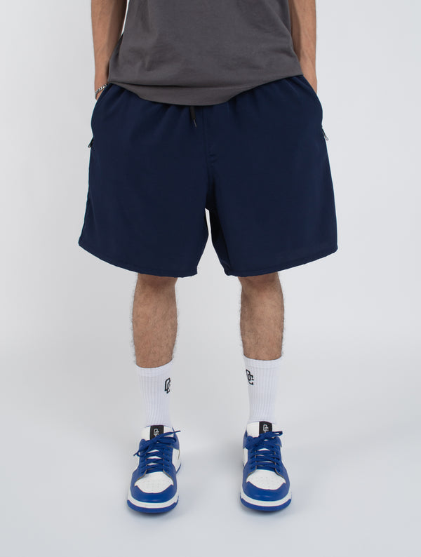 Shorts Overcome Flex Basic Azul Marinho