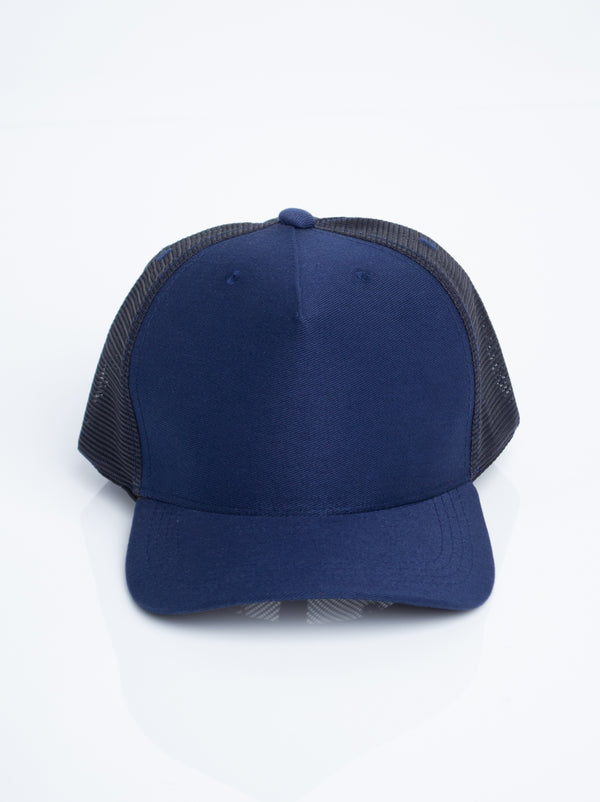Boné Trucker Overcome Basic Azul Marinho
