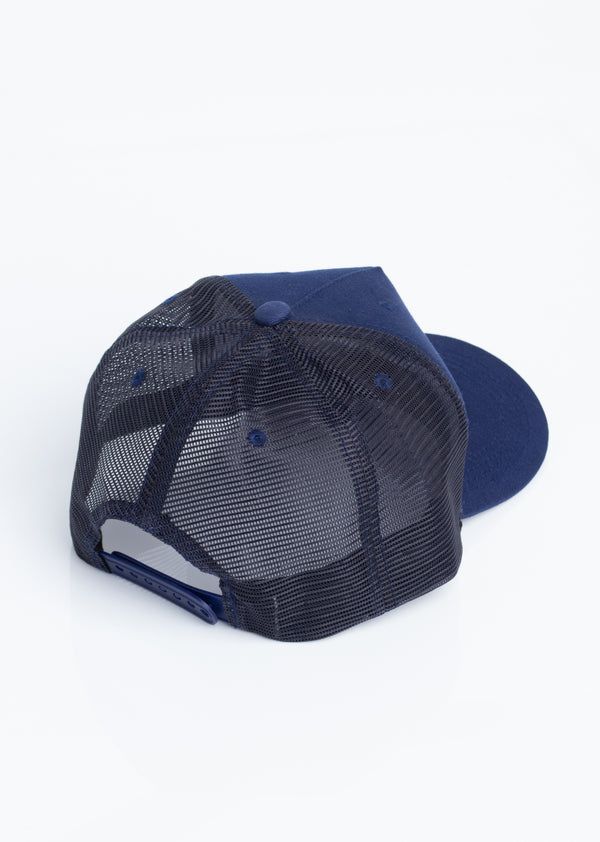Boné Trucker Overcome Basic Azul Marinho
