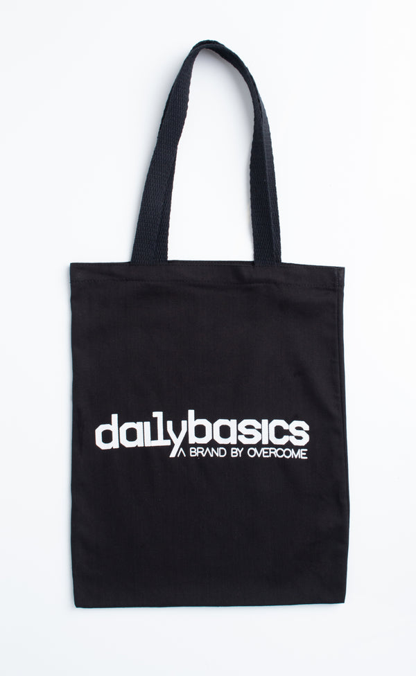 Eco Bag DailyBasics "Script" Preto