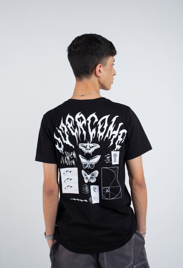 Camiseta Overcome Metamorphosis Preta