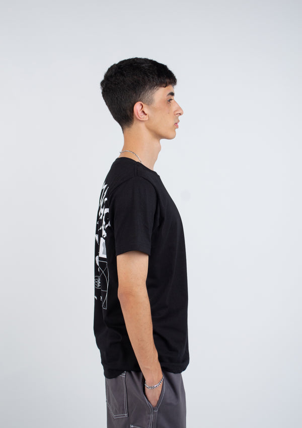 Camiseta Overcome Metamorphosis Preta