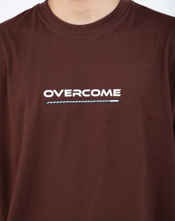 Camiseta Overcome Feel Innovation Marrom