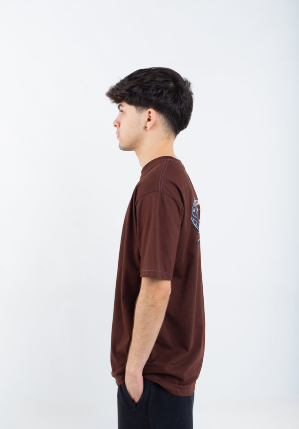 Camiseta Overcome Feel Innovation Marrom
