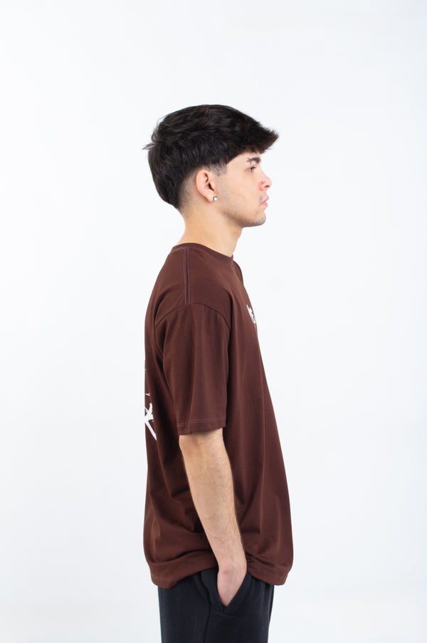Camiseta Overcome Proud Marrom-001