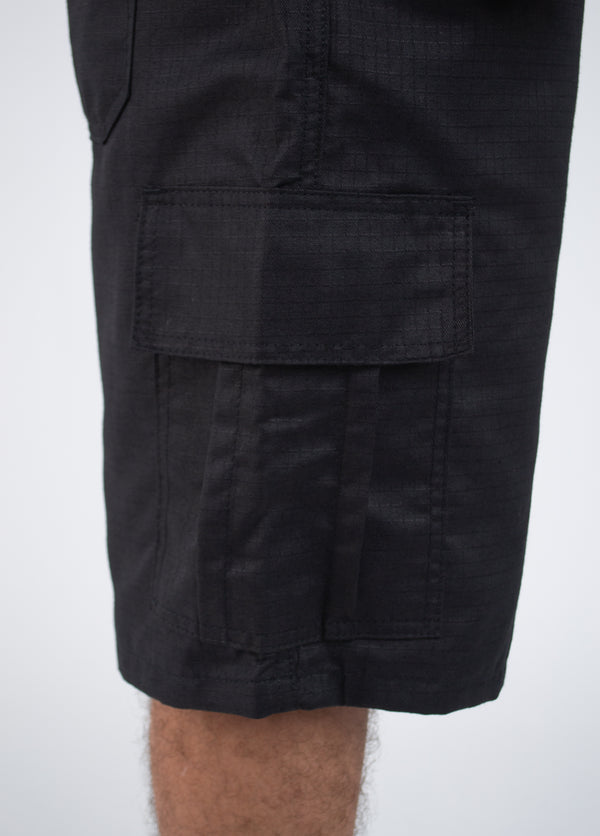Bermuda Cargo Rip Stop Overcome Basic Preta