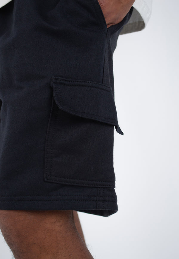 Bermuda Cargo Moletom Overcome Basic Preta