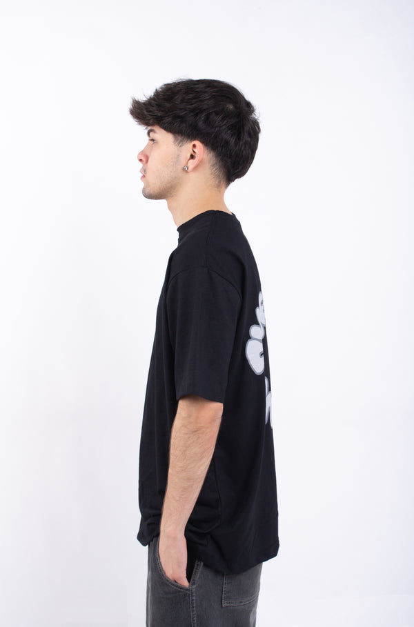 Camiseta Overcome Groovy Grey Preta