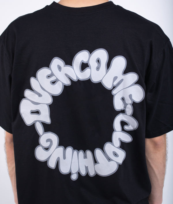 Camiseta Overcome Groovy Grey Preta