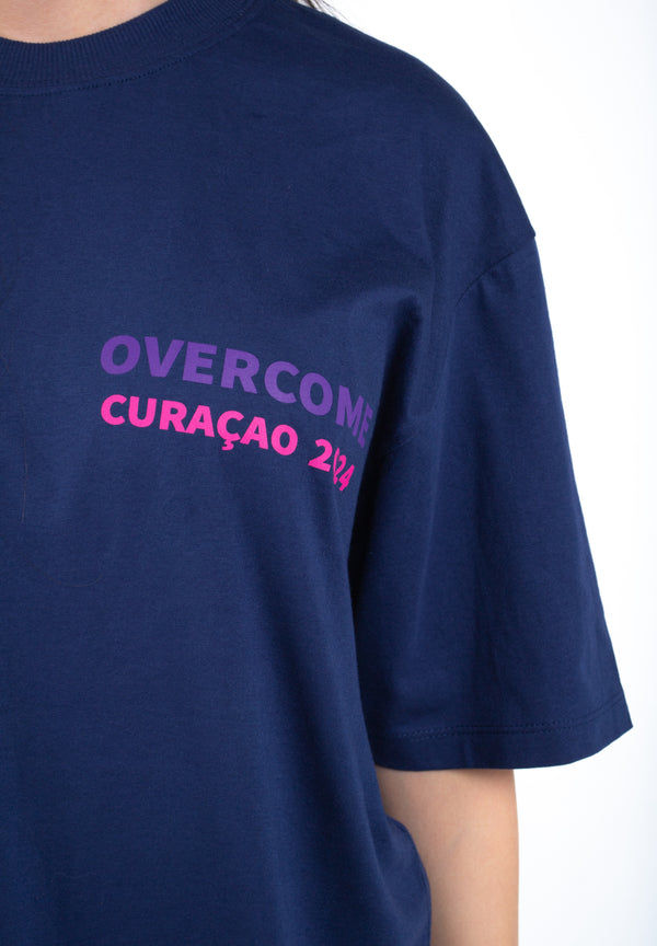 Camiseta Overcome x Gabi Weekend "Basic" Azul Marinho