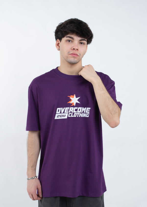 Camiseta Overcome Star Fire Roxa