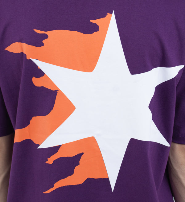 Camiseta Overcome Star Fire Roxa