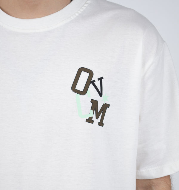 Camiseta Overcome OVCM Spelling Off White-001