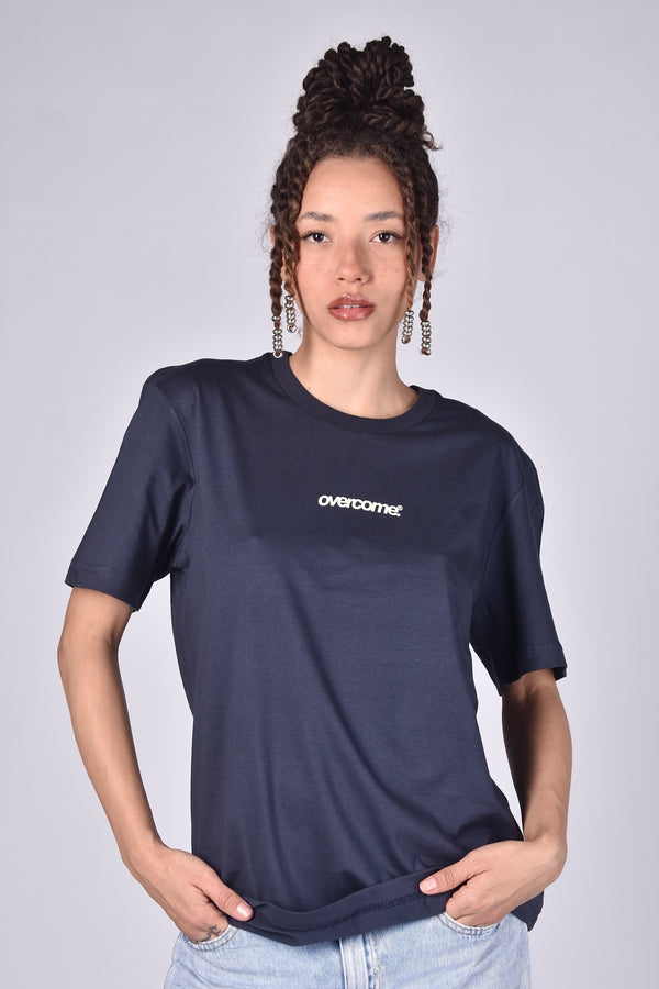 Camiseta Overcome logo 25 Azul Marinho