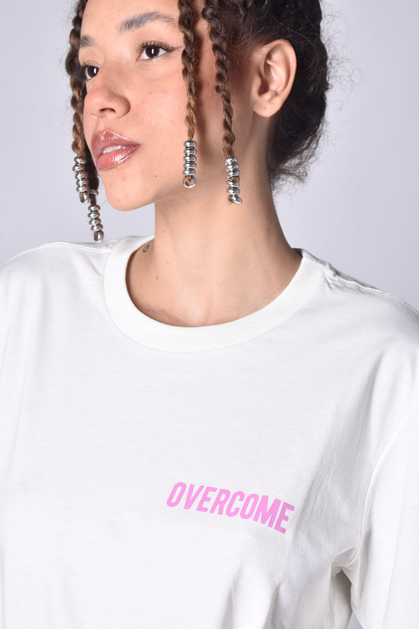 Camiseta Overcome Mini Logobox Off White