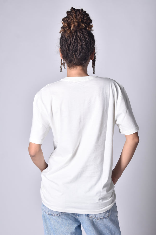 Camiseta Overcome Mini Logobox Off White