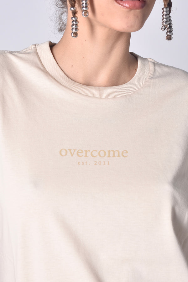 Camiseta Overcome "Est 2011" Bege