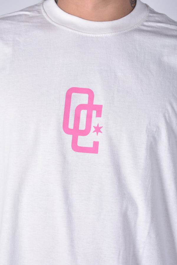 Camiseta Overcome Oversized Mermaid Off White