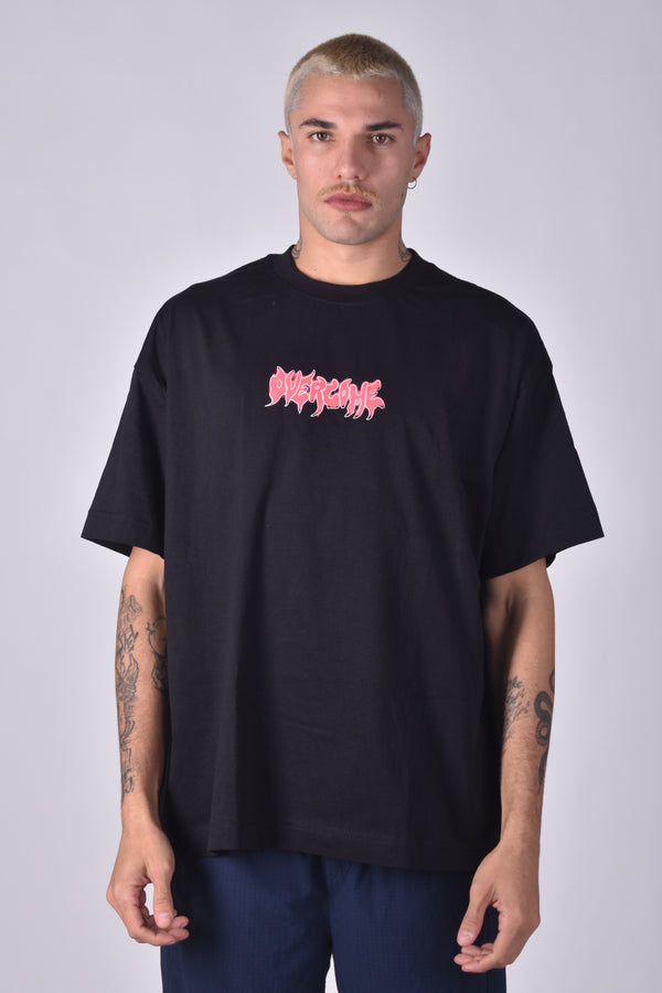 Camiseta Overcome Oversized Bounce Vice Preta