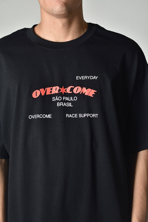 Camiseta Overcome Racing Support Preta