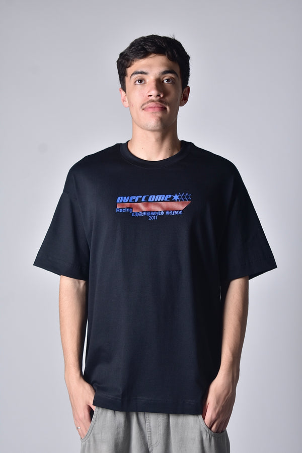 Camiseta Overcome Race 2.0 Preta
