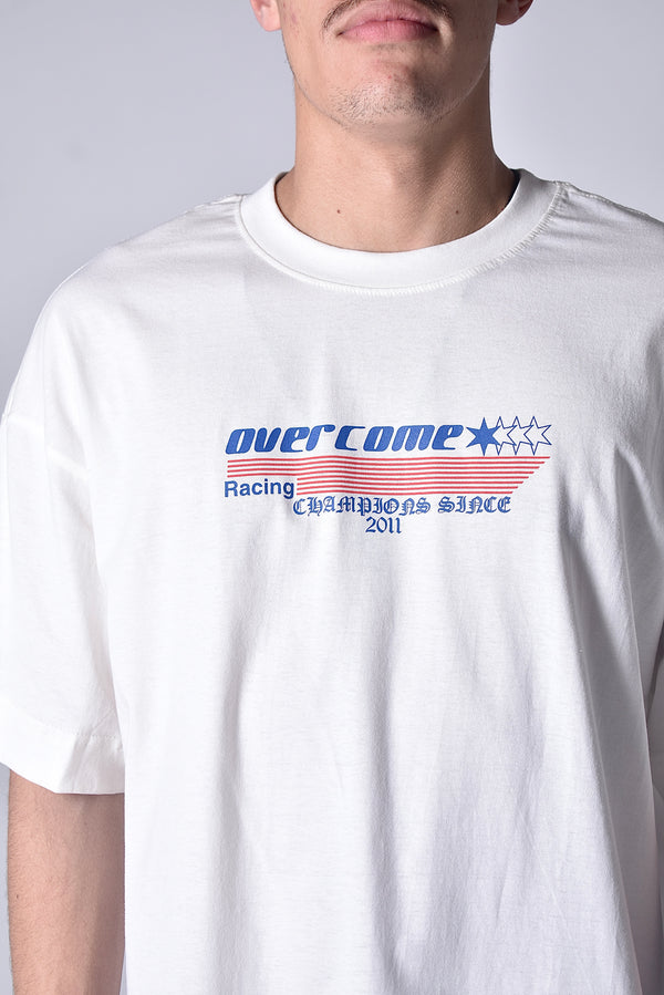 Camiseta Overcome Race 2.0 Off White