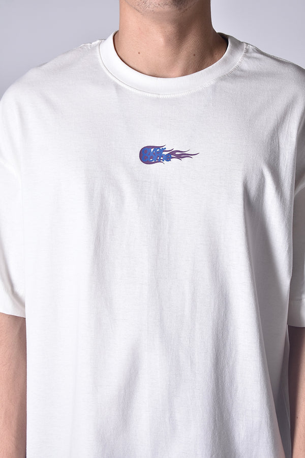 Camiseta Overcome Flame Ball Off White