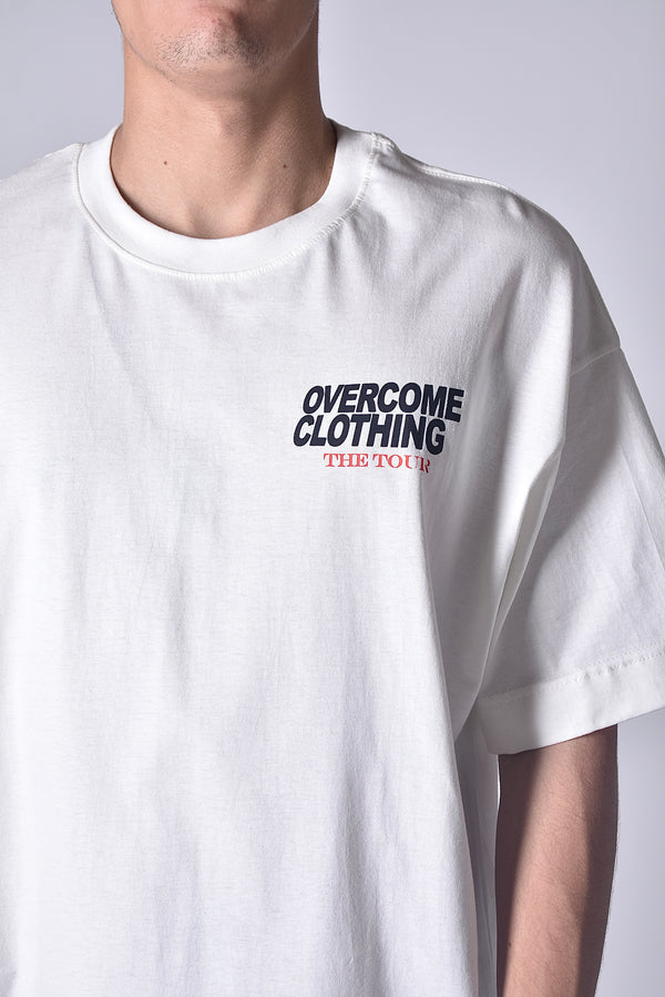 Camiseta Overcome Save The Date Off White