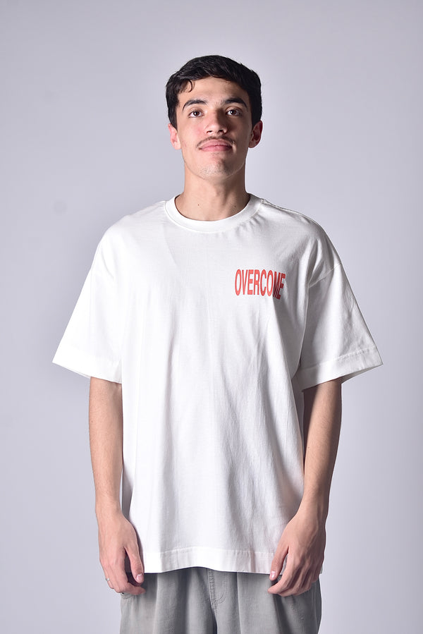 Camiseta Overcome Show Merch Off White