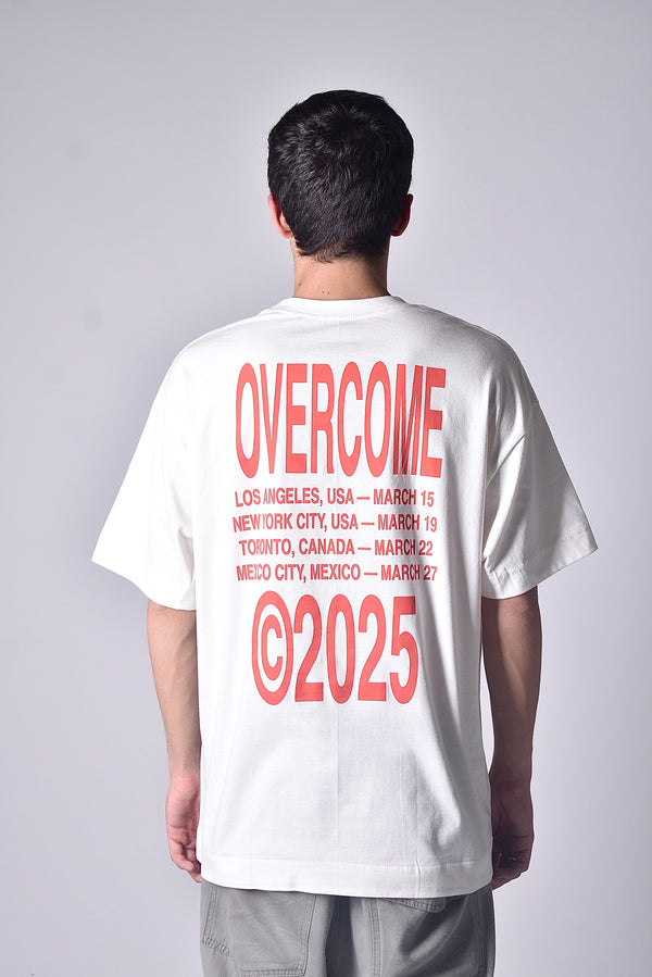 Camiseta Overcome Show Merch Off White