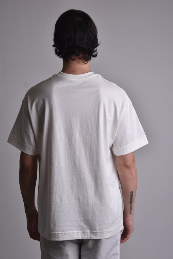 Camiseta Overcome Oversized Race Club Off White