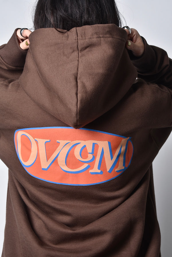 Moletom Overcome Canguru OVCM Vintage Marrom