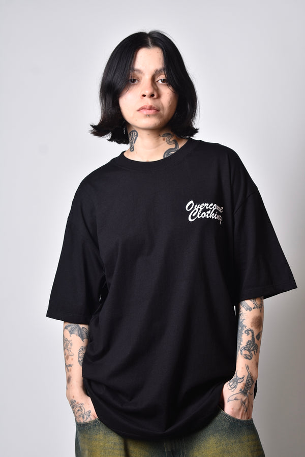 Camiseta Overcome Oversized Eagle Preta