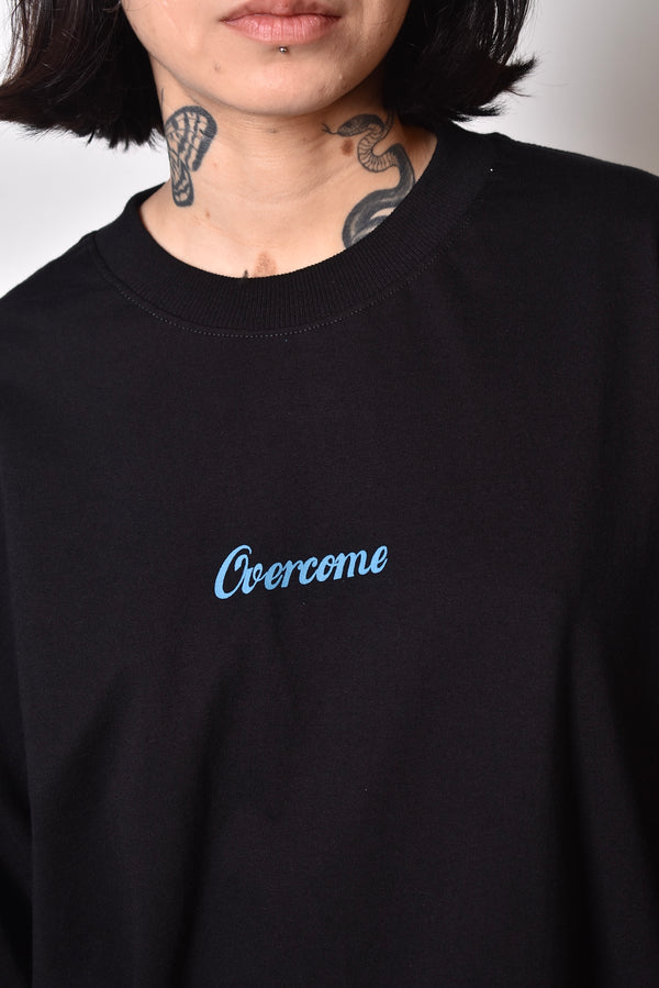 Camiseta Overcome Oversized Smash Preta