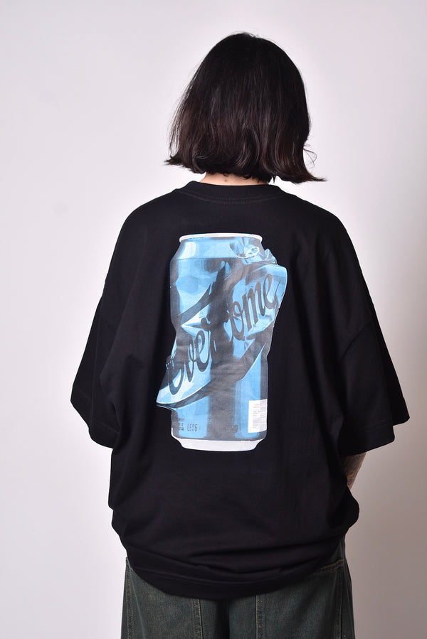 Camiseta Overcome Oversized Smash Preta