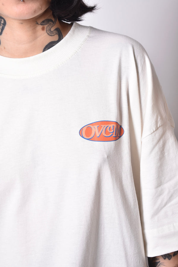 Camiseta Overcome Oversized OVCM Vintage Off White