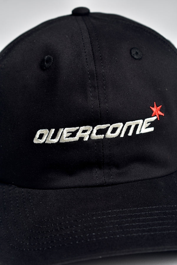 Boné Dad Hat Overcome Logo Star Preto