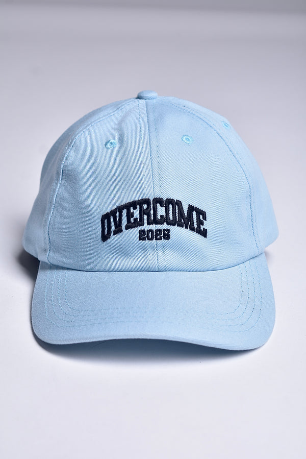 Boné Dad Hat Overcome "Overcome 25" Azul Bebe