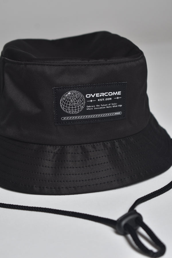 Bucket Hat Overcome "Tag" Preto