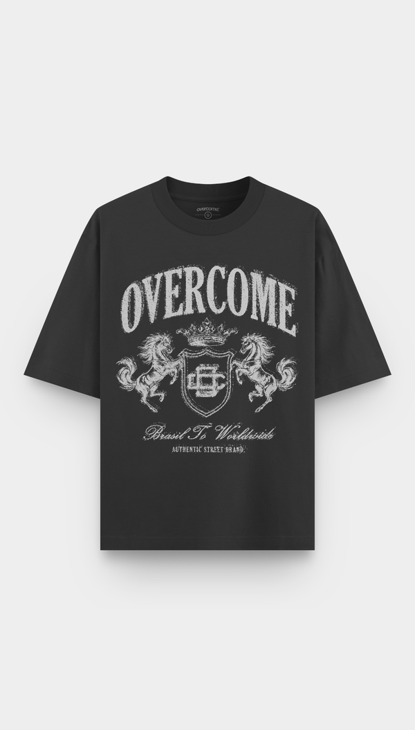 Camiseta Overcome Oversized Royal Cres Estonada-001