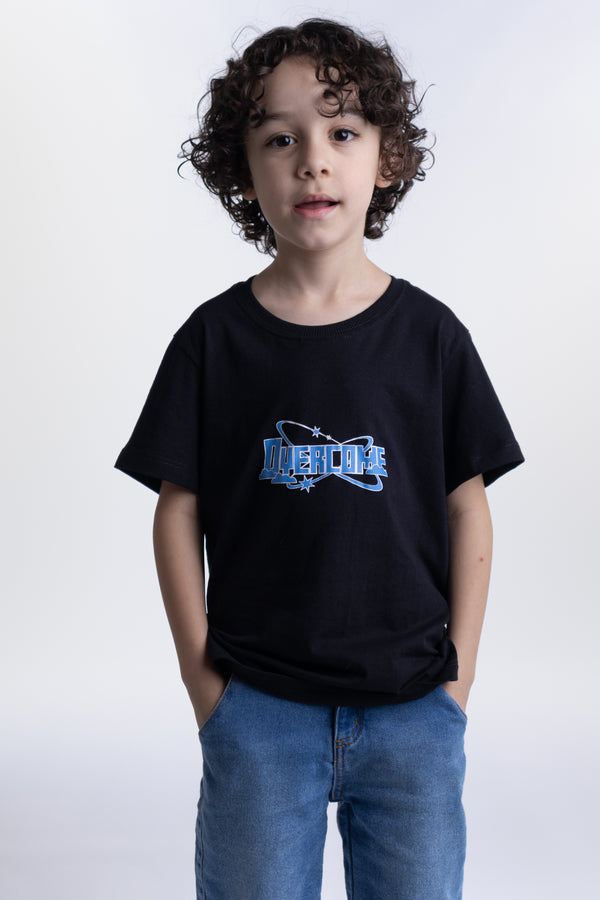 Camiseta Overcome Kids Cinetic Preta